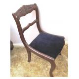 Carved Chair - 32" x 17" x 16"