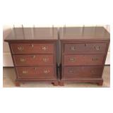Pair Craftique Nightstands - 28" x 21" x 15"