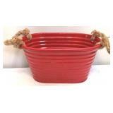 Metal Bucket - 7" x 12"