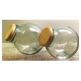 2 Canisters - 7" Tall