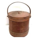 Wood Bucket - 12" Tall