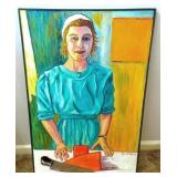 Kim Gregory Oil on Canvas - 37" x 25"