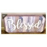 Blessed Wall Hanging - 18" x 32"