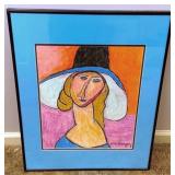 Kim Gregory Oil on Canvas - 23" x 17"