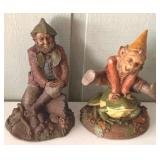Tom Clark "Jumping Jack" & "Hyke II" Gnome Figures