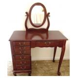 Jewelry Stand/Vanity w/ Mirror - 44" x 36" x 16"