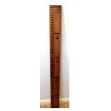 5 Foot Wood Ruler - 60" x 6"