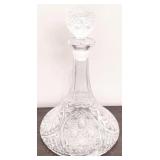 Glass Decanter - 12" Tall