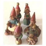 Tom Clark Assorted Gnome Figures - 5" Tall