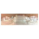 Lot of Glass Pyrex Dishes & Others