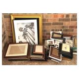 Lot of Assorted Picture Frames