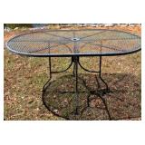 Metal Outdoor Table  - 29" x 60" x 38"