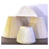 Lot of 4 Lamp Shades