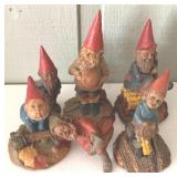 Tom Clark Assorted Gnome Figures - 6" Tall