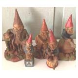Tom Clark Assorted Gnome Figures - 8" Tall