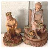 Tom Clark "Rosemary" & "Leah" Figures