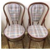 2 Chairs - 35" x 17" x 16"