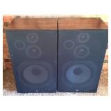 2 JCPenney Speakers - 29" x 16" x 12"