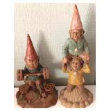 Tom Clark "Bubba" & "Tim & Randy" Gnome Figures