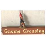 Tom Clark "Swifty" Gnome Crossing Sign