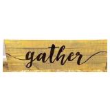 "Gather" Wall Hanging - 12" x 36"