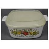 Corning Spice of Life Covered Dish 4x9x7