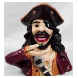 Cast Iron Pirate Bank 7"