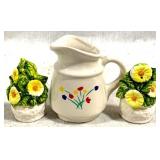 Pitcher, Salt, & Pepper Set