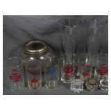 Assorted Vintage Glass