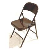 Metal Folding Chair - 30" x 18" x 16"