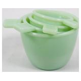4 Jadeite Measuring Cups