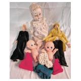 Lot of Vintage Dolls