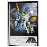 1977 Star Wars 20th Century Fox Poster 38x25