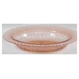 Miss America Pink Depression Glass Oval Bowl