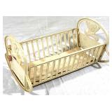 Plastic Doll Bed - 9.5" x 14" x 7"