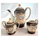 Moriage Dragonware Tea Set