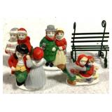Department 56 Figures & Bench in Box