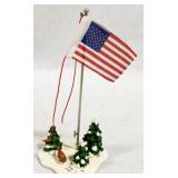 Department 56 Flag Pole in Box