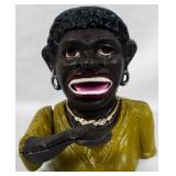 Cast Iron Dinah Bank 6.5"