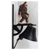 Cast Iron Bigfoot Bell 15"