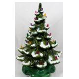 Light Up Ceramic Christmas Tree (as is) 17"