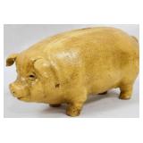 Cast Iron Pig Bank 4"