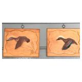 2 Wall Hangings - 9" x 11"