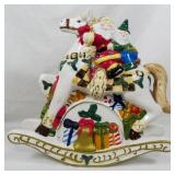Large Christmas Musical Rocking Horse 14"
