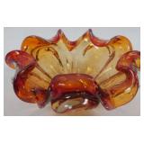 Murano Art Glass Bowl 3x7"