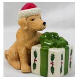 Lenox Dog with Present 4.5"