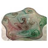 Murano Art Glass Bowl 11.5"
