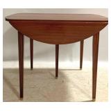 Henkel Harris Drop Side 5 Leg Table & Leaf