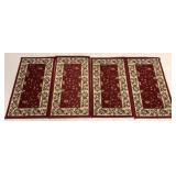 4 Small Rugs 35 x 20