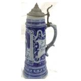 Vintage German Beer Stein w/ lid